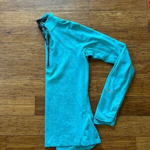Nike Teal Long Sleeve Top
